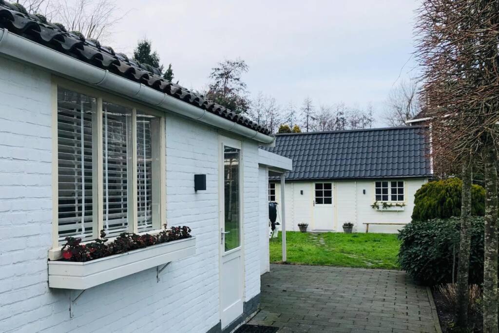 Tiny House In Tuin Van De Statige Villa Mariahof Дордрехт Екстериор снимка